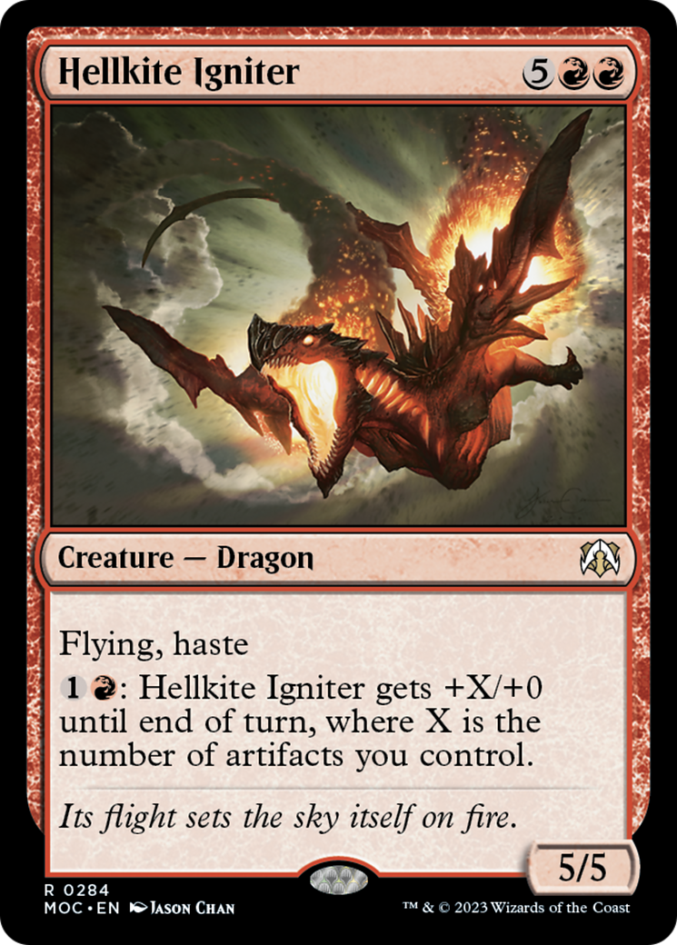 Hellkite Igniter [March of the Machine Commander] | Good Games Cannington