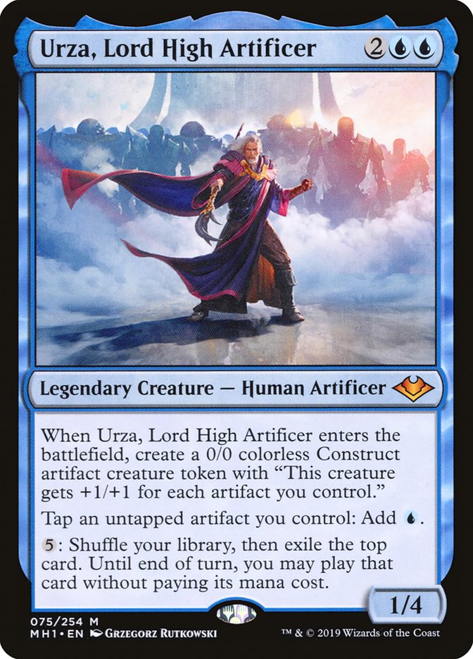 Urza, Lord High Artificer [Modern Horizons] | Good Games Cannington