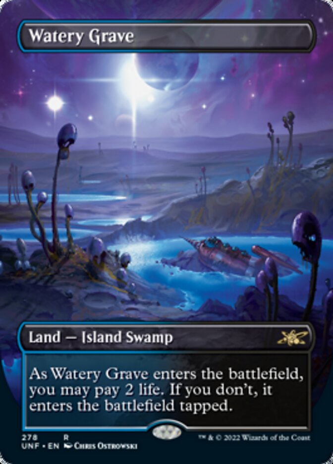 Watery Grave (Borderless) [Unfinity] | Good Games Cannington