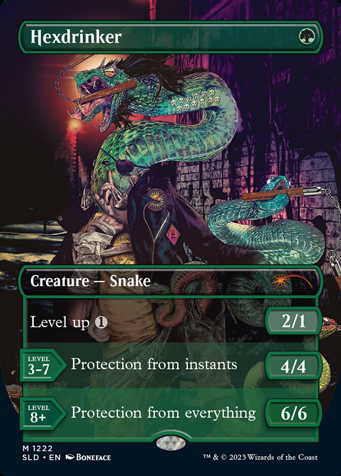 Hexdrinker (Borderless) [Secret Lair Drop Series] | Good Games Cannington