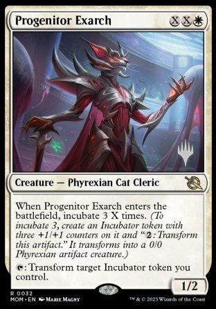 Progenitor Exarch (Promo Pack) [March of the Machine Promos] | Good Games Cannington