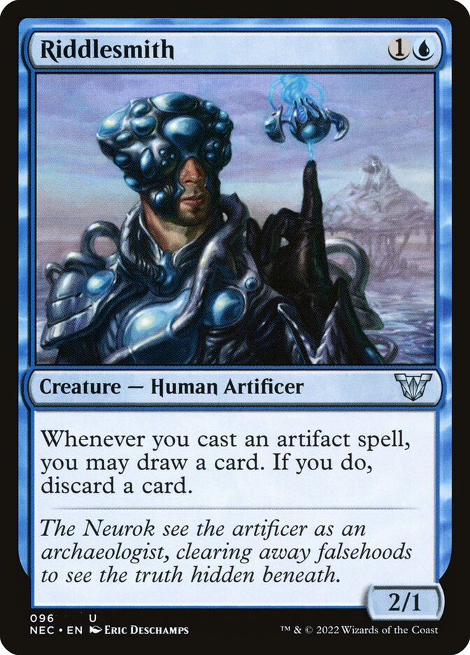 Riddlesmith 96/38 (Commander: Kamigawa: Neon Dynasty)  | Good Games Cannington
