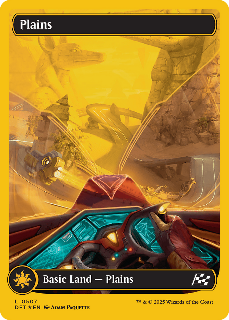 Plains (0507) (First-Place Foil) [Aetherdrift] | Good Games Cannington