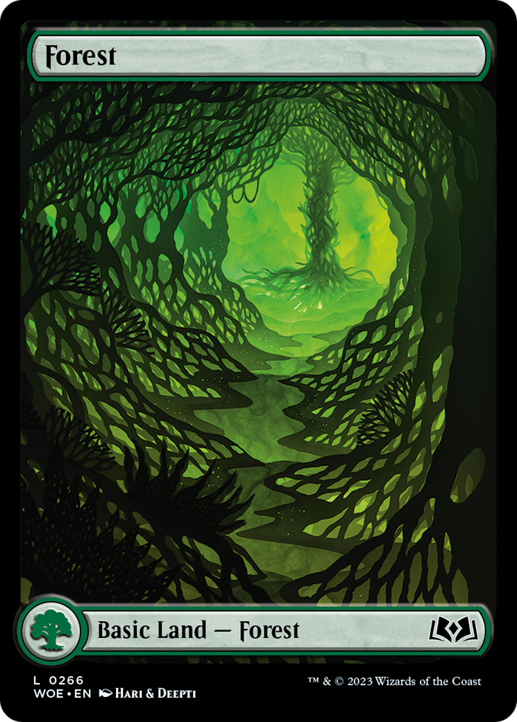 Forest (266) (Full-Art) [Wilds of Eldraine] | Good Games Cannington