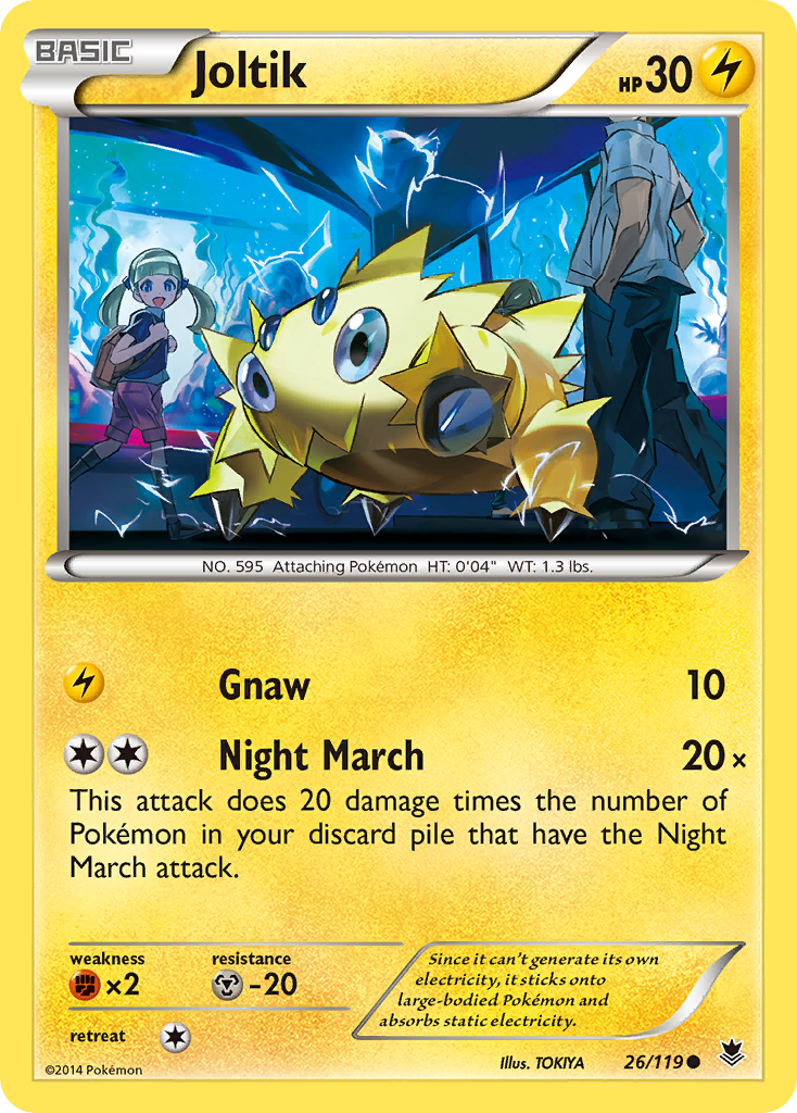 Joltik (26/119) [XY: Phantom Forces] | Good Games Cannington