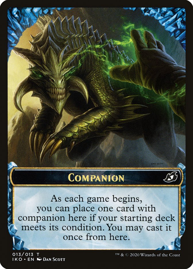 Companion [Ikoria: Lair of Behemoths Tokens] | Good Games Cannington