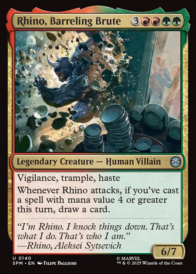 Rhino, Barreling Brute 140 (Marvel's Spider-Man)  | Good Games Cannington