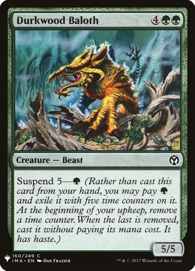 Durkwood Baloth [Mystery Booster] | Good Games Cannington