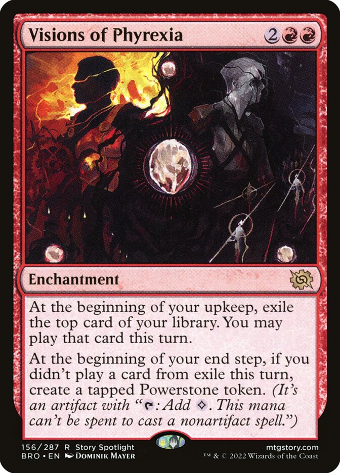 Visions of Phyrexia 156 (The Brothers' War)  | Good Games Cannington