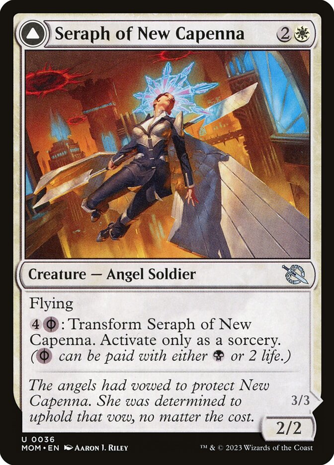 Seraph of New Capenna // Seraph of New Phyrexia 36 (March of the Machine)  | Good Games Cannington