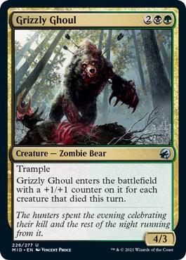 Grizzly Ghoul 226/277 (Innistrad: Midnight Hunt)  | Good Games Cannington