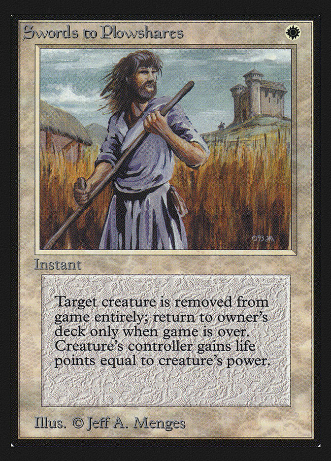Swords to Plowshares [International Collectors' Edition] | Good Games Cannington
