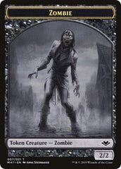 Zombie // Golem Double-Sided Token [Modern Horizons Tokens] | Good Games Cannington