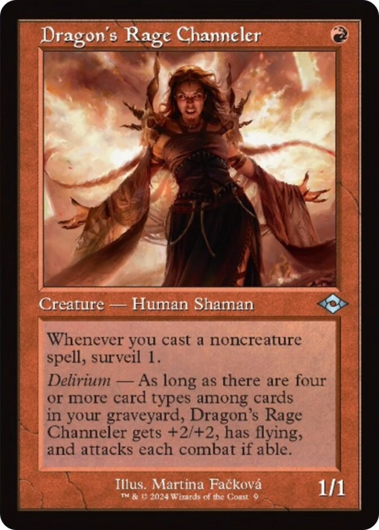 Dragon's Rage Channeler (Retro) [Modern Horizons 2] | Good Games Cannington