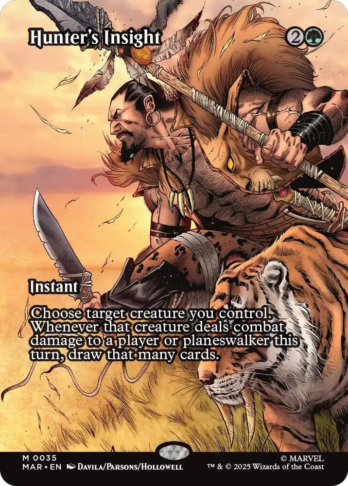 Hunter's Insight 35 (Marvel Universe Eternal-Legal)  - Borderless | Good Games Cannington