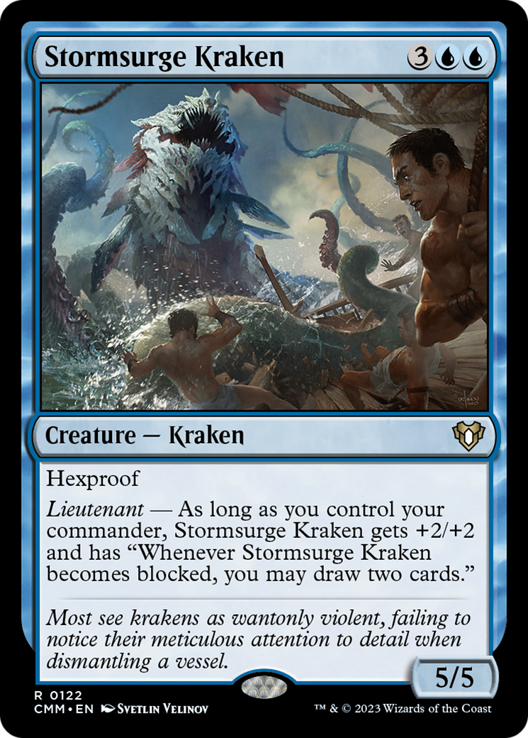 Stormsurge Kraken [Commander Masters] | Good Games Cannington