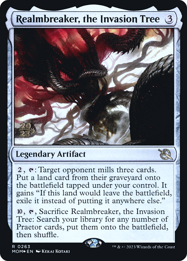 Realmbreaker, the Invasion Tree [March of the Machine Prerelease Promos] | Good Games Cannington
