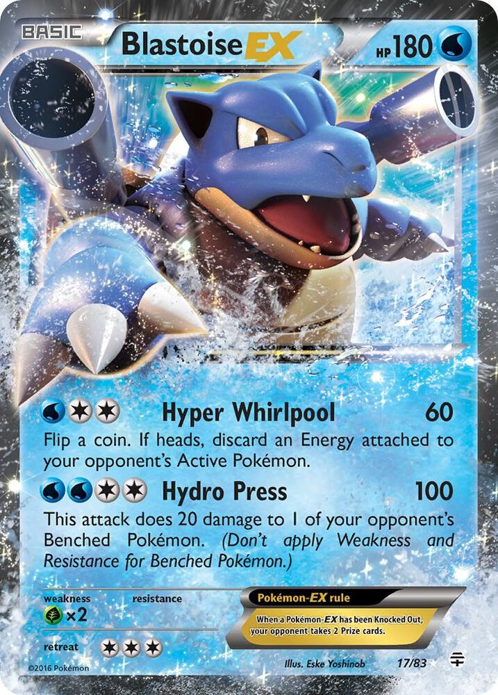 Blastoise EX 17/83 (Generations)  - Holofoil | Good Games Cannington