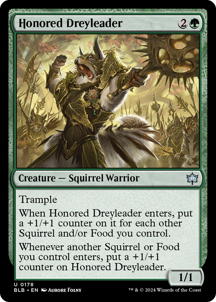 Honored Dreyleader [Bloomburrow] | Good Games Cannington