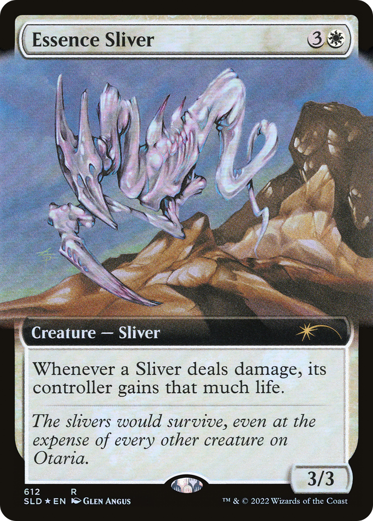 Essence Sliver (Extended Art) [Secret Lair Drop Series] | Good Games Cannington
