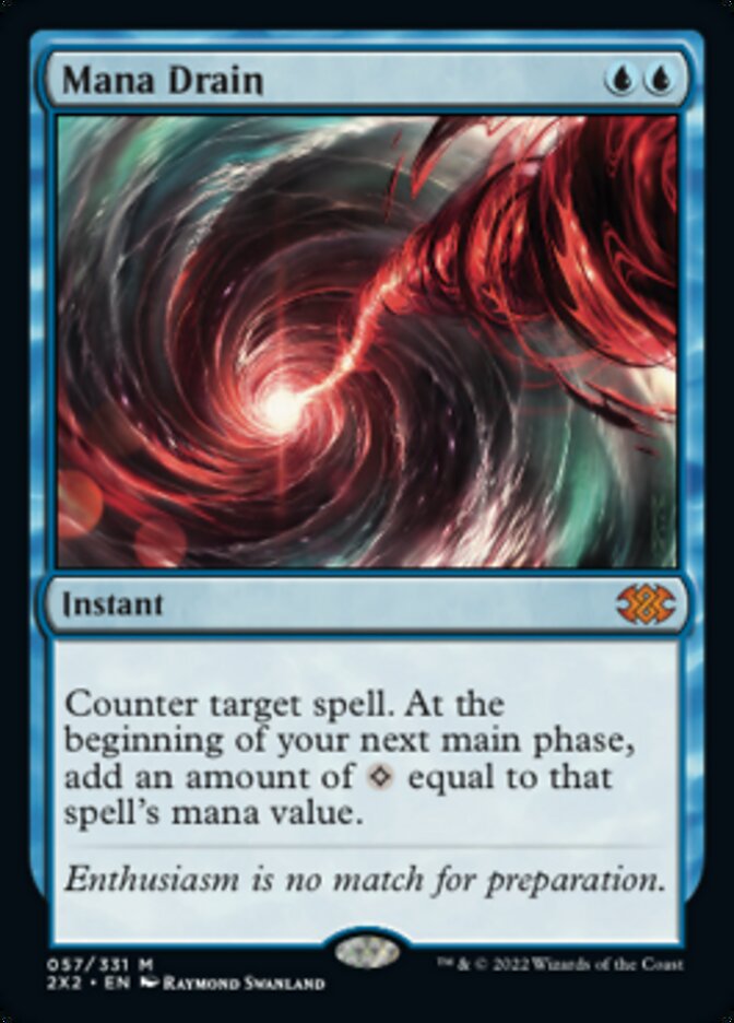 Mana Drain [Double Masters 2022] | Good Games Cannington