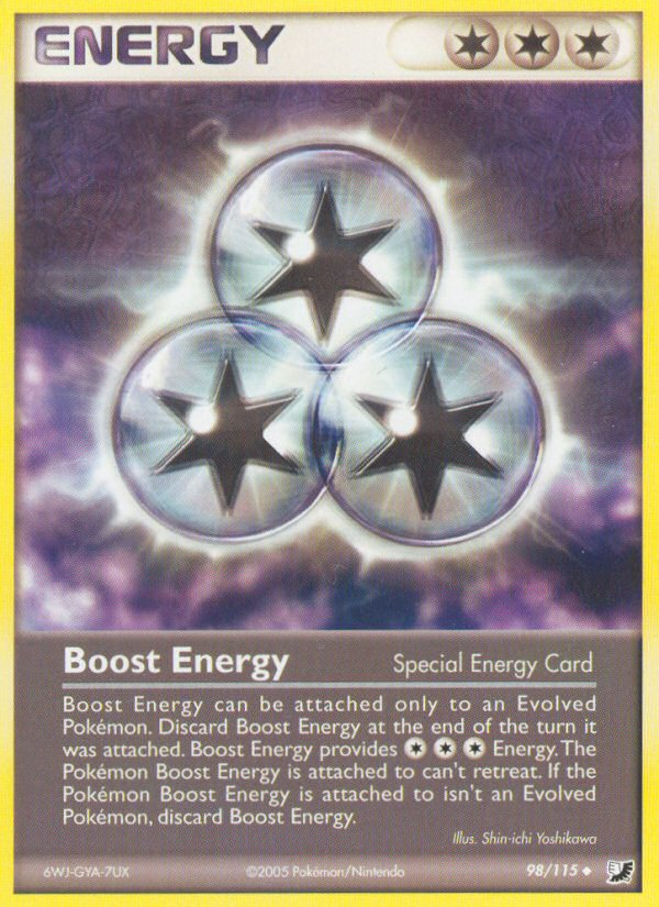 Boost Energy (98/115) [EX: Unseen Forces] | Good Games Cannington