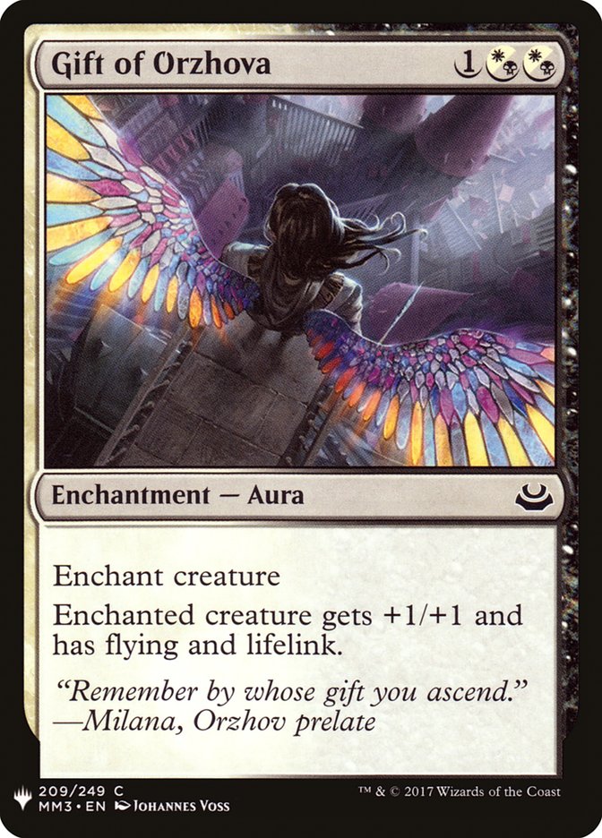Gift of Orzhova [Mystery Booster] | Good Games Cannington