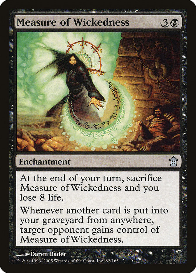 Measure of Wickedness [Saviors of Kamigawa] | Good Games Cannington