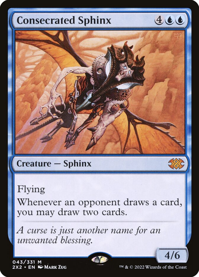 Consecrated Sphinx 43 (Double Masters 2022)  | Good Games Cannington