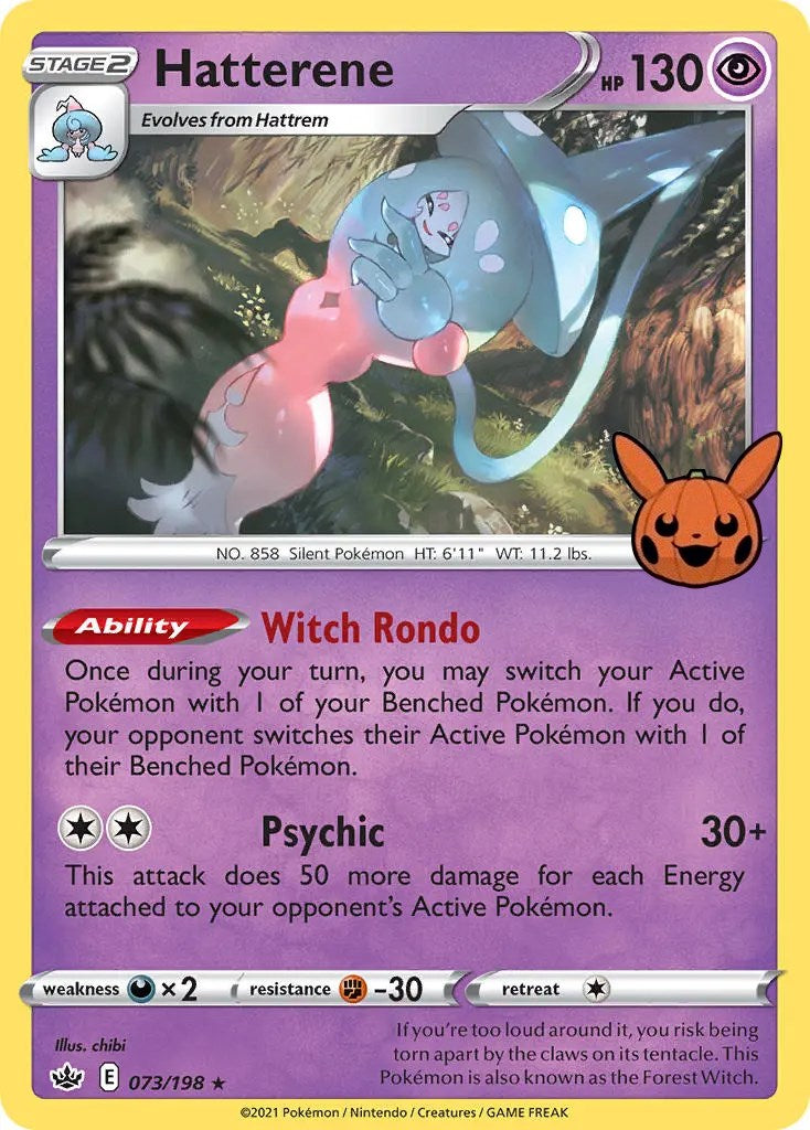 Hatterene (073/198) [Trick or Trade] | Good Games Cannington