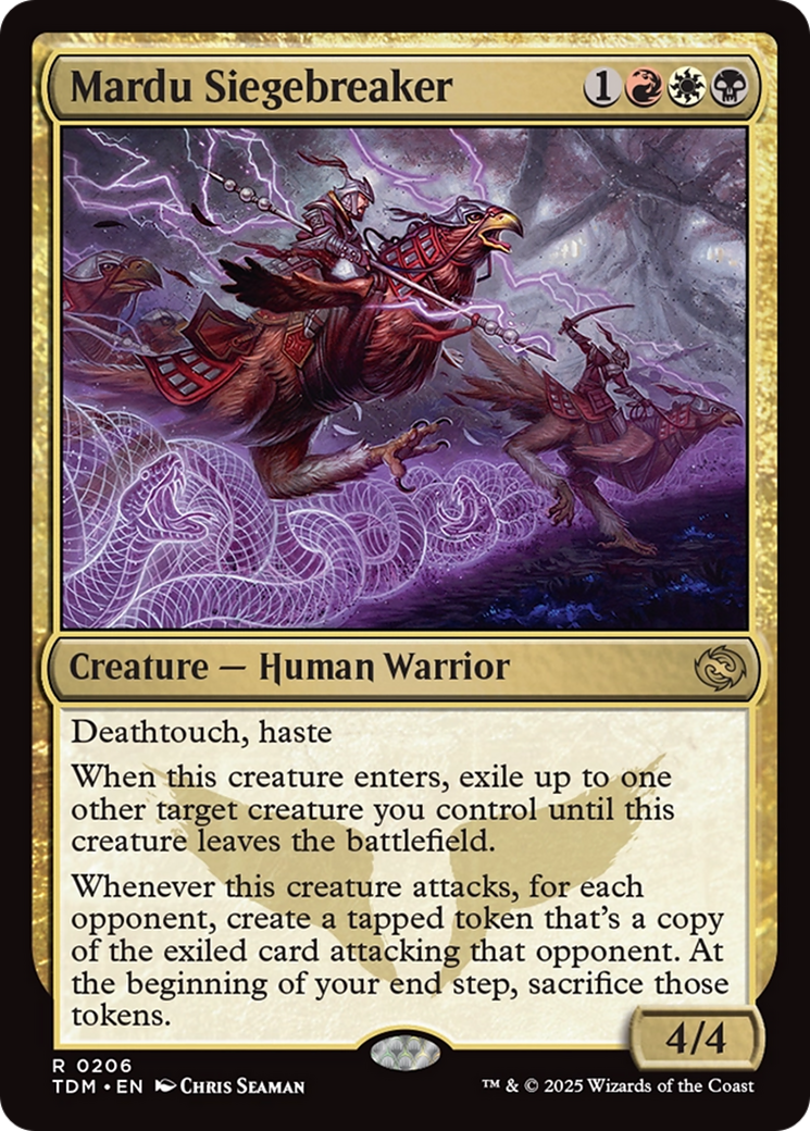 Mardu Siegebreaker [Tarkir: Dragonstorm] | Good Games Cannington