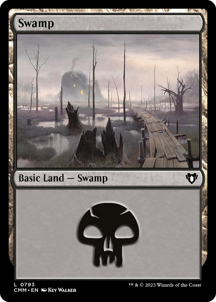Swamp (793) [Commander Masters] | Good Games Cannington