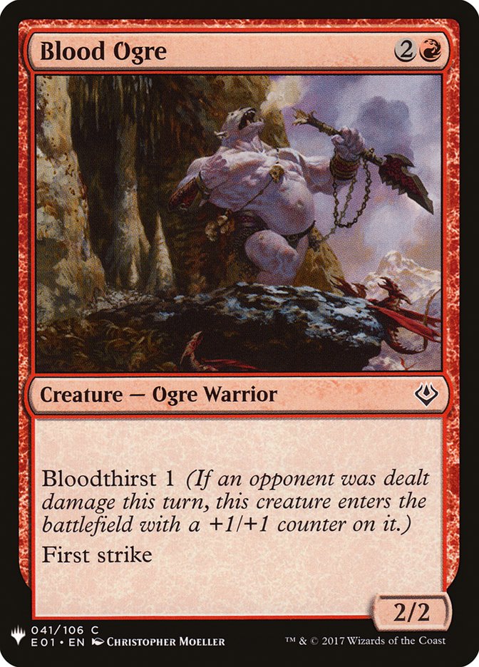 Blood Ogre [Mystery Booster] | Good Games Cannington