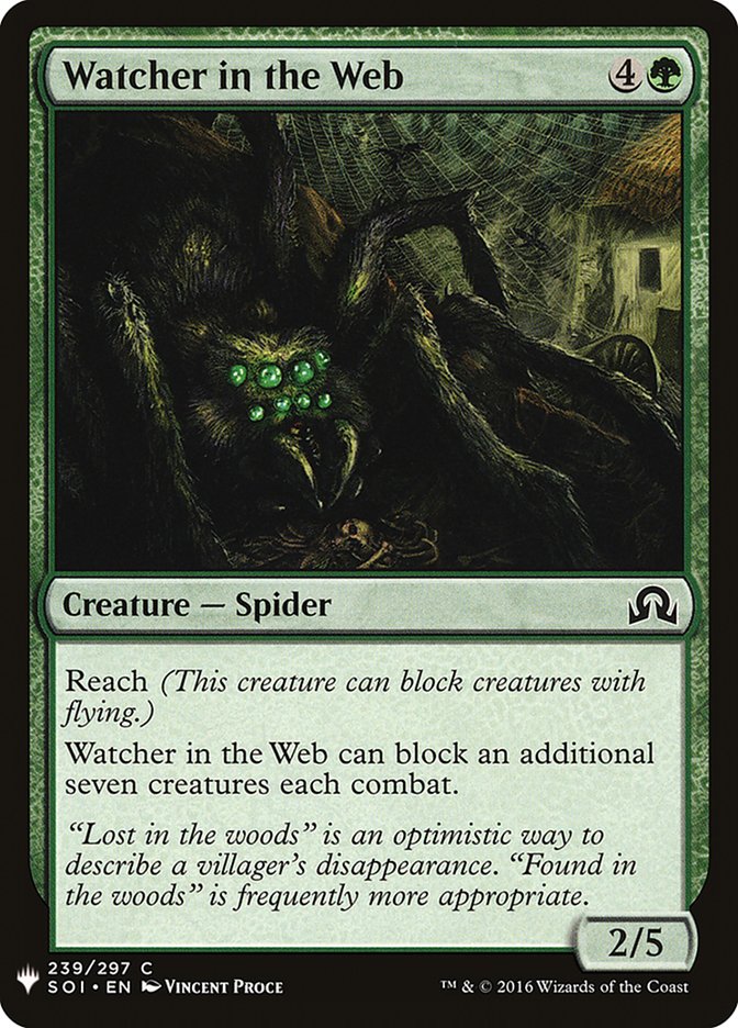 Watcher in the Web [Mystery Booster] | Good Games Cannington