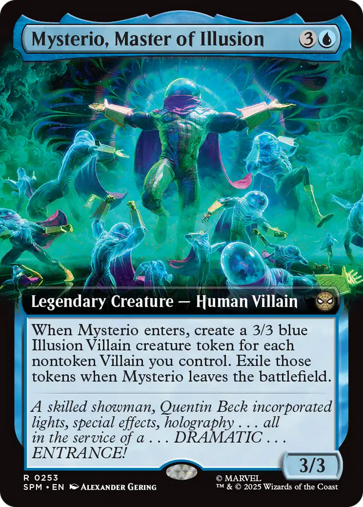 Mysterio, Master of Illusion (Extended Card) [Marvel's Spider-Man] | Good Games Cannington