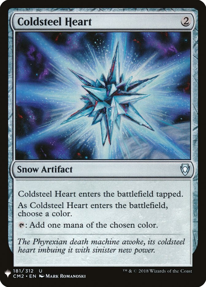 Coldsteel Heart [Mystery Booster] | Good Games Cannington