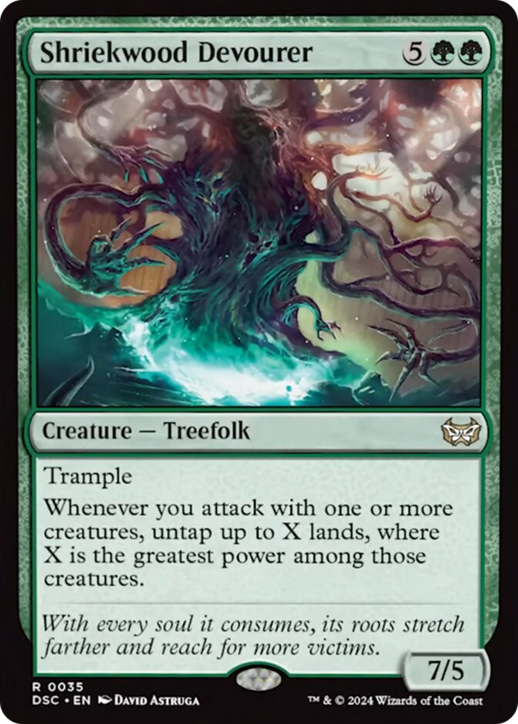 Shriekwood Devourer [Duskmourn: House of Horror Commander] | Good Games Cannington