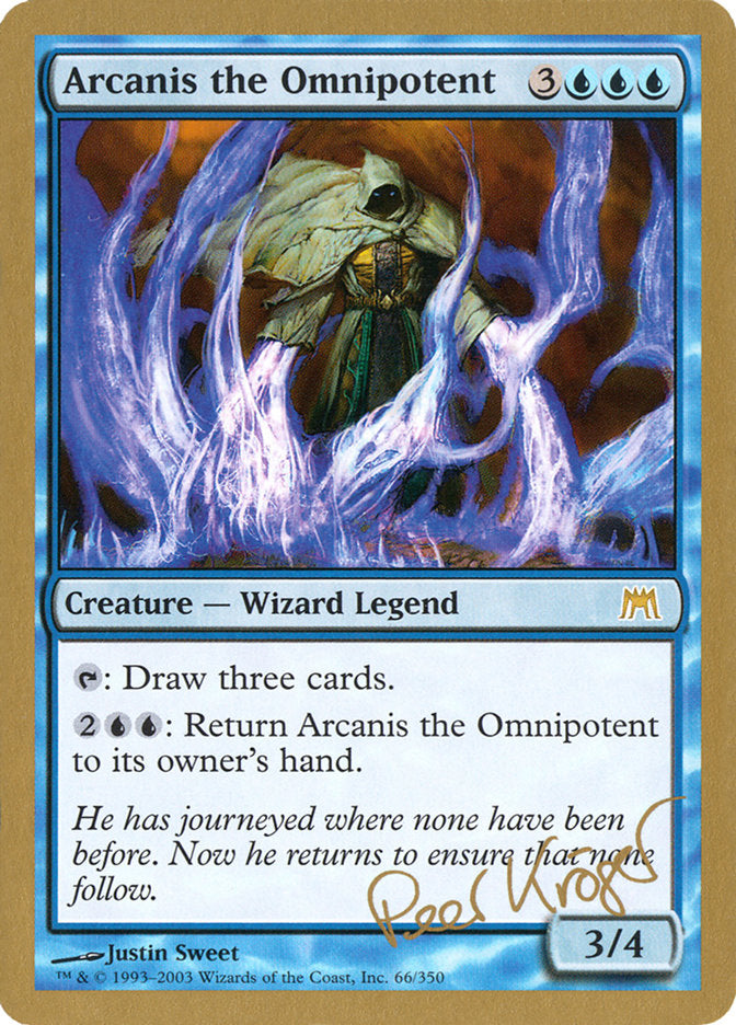 Arcanis the Omnipotent (Peer Kroger) [World Championship Decks 2003] | Good Games Cannington