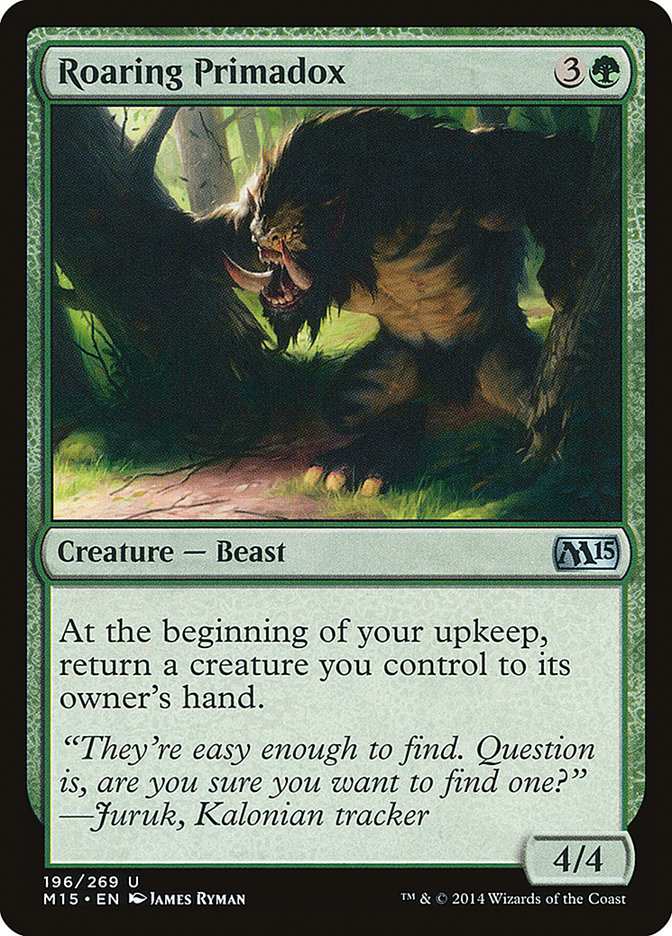 Roaring Primadox 196 (Magic 2015 (M15))  | Good Games Cannington