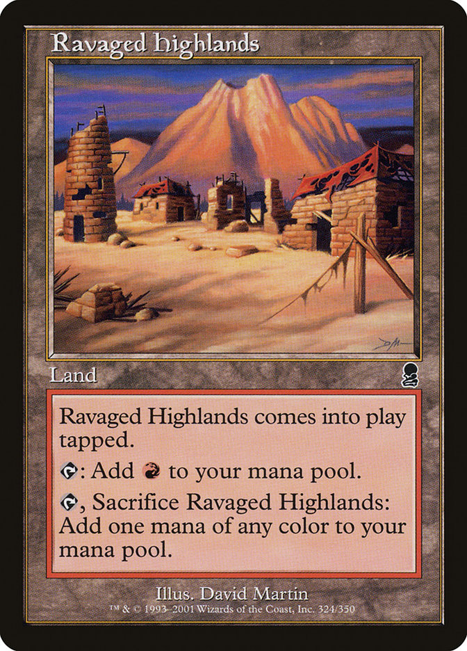 Ravaged Highlands 324/350 (Odyssey)  | Good Games Cannington