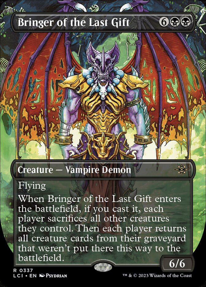 Bringer of the Last Gift 337/291 (The Lost Caverns of Ixalan)  - Borderless | Good Games Cannington