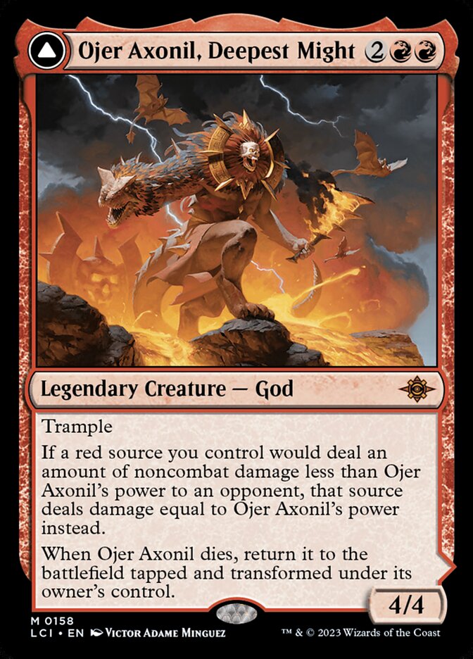 Ojer Axonil, Deepest Might // Temple of Power 158/291 (The Lost Caverns of Ixalan)  | Good Games Cannington