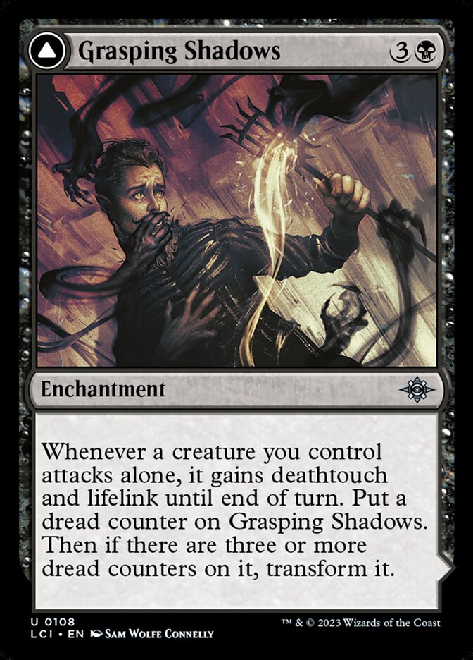 Grasping Shadows // Shadows' Lair 108/291 (The Lost Caverns of Ixalan)  | Good Games Cannington