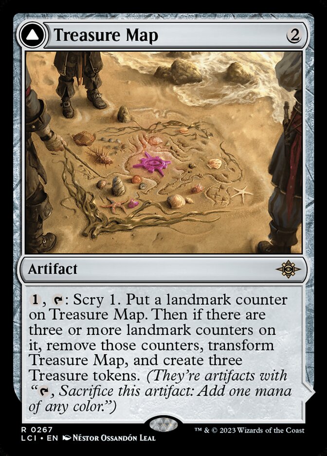 Treasure Map // Treasure Cove 267/291 (The Lost Caverns of Ixalan)  | Good Games Cannington
