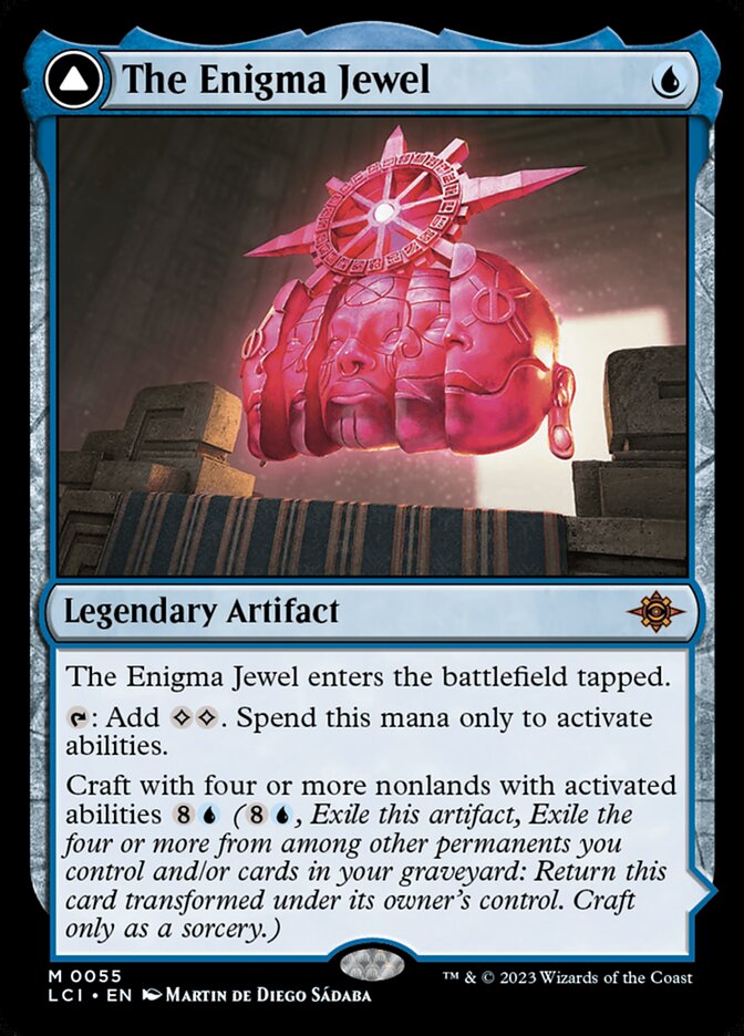 The Enigma Jewel // Locus of Enlightenment 55/291 (The Lost Caverns of Ixalan)  - Foil | Good Games Cannington