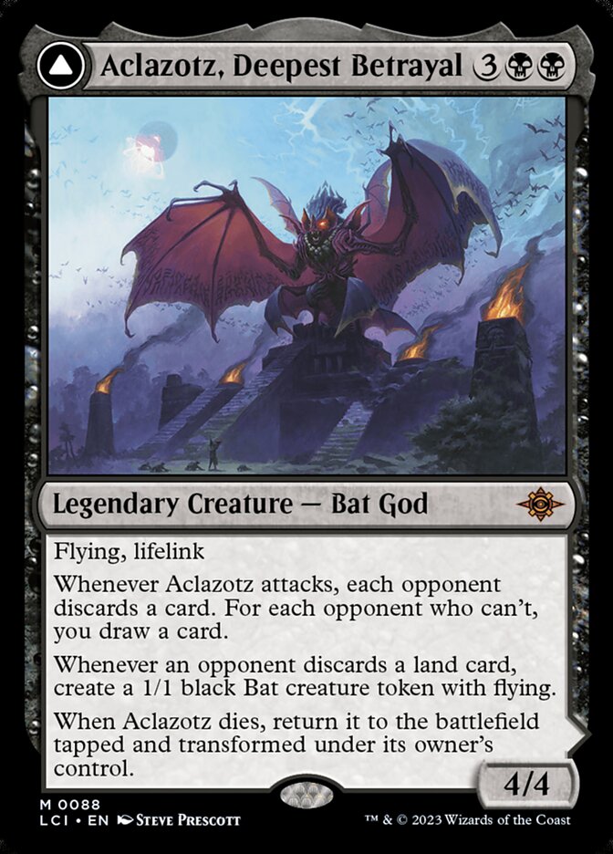 Aclazotz, Deepest Betrayal // Temple of the Dead 88 (The Lost Caverns of Ixalan)  | Good Games Cannington
