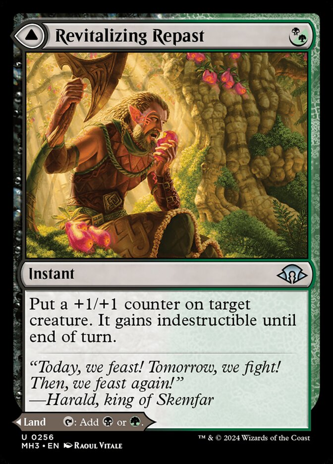 Revitalizing Repast // Old-Growth Grove 256 (Modern Horizons 3)  | Good Games Cannington