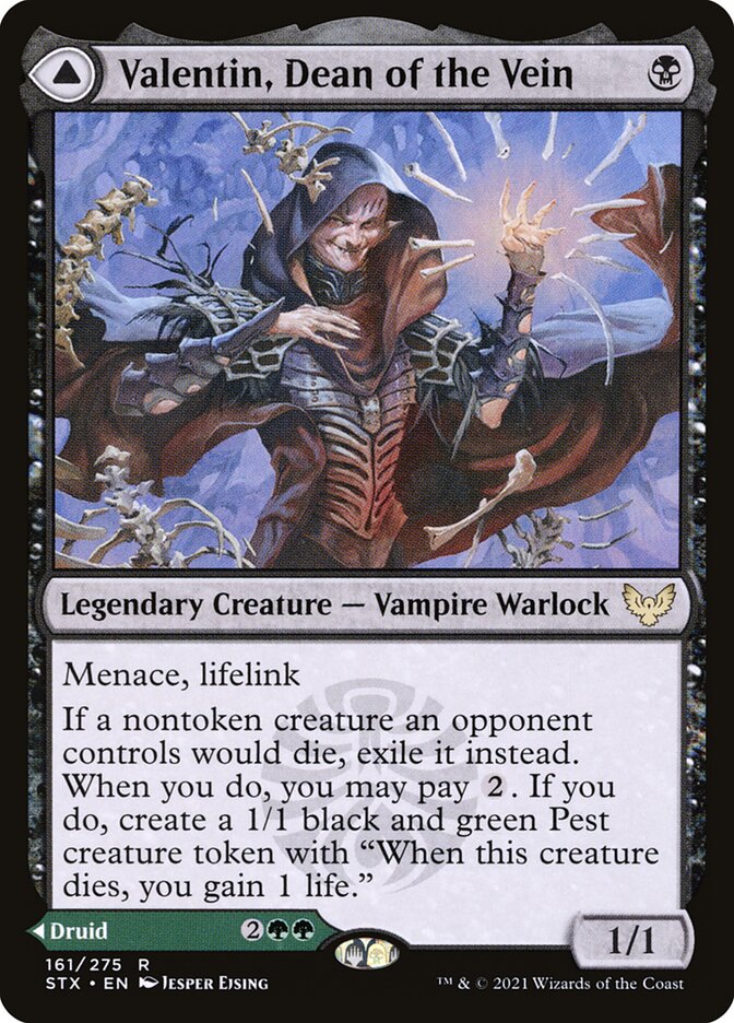 Valentin, Dean of the Vein // Lisette, Dean of the Root 161 (Strixhaven: School of Mages)  | Good Games Cannington