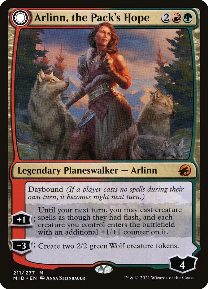 Arlinn the Packs Hope 211 (Innistrad: Midnight Hunt)  | Good Games Cannington