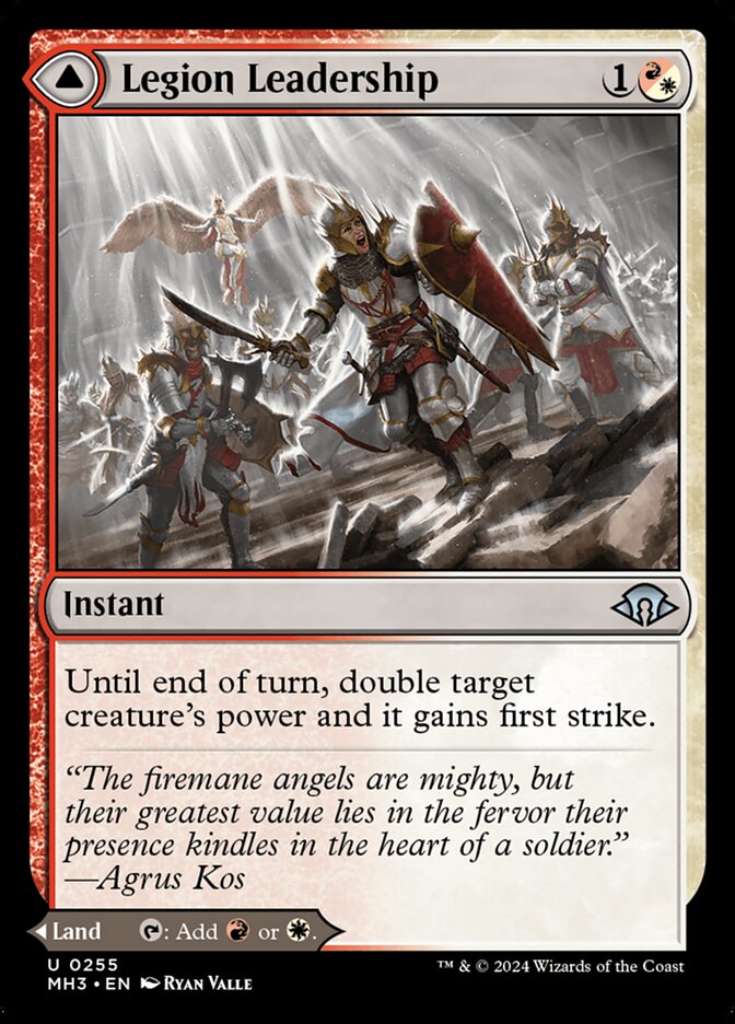 Legion Leadership // Legion Stronghold 255 (Modern Horizons 3)  | Good Games Cannington